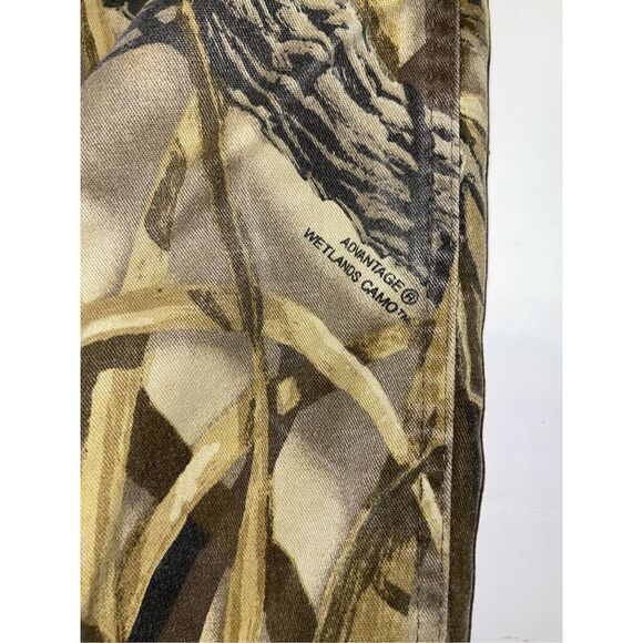 Vintage Camo Pants Mens Medium Advantage Wetlands Outdoors ‎ A34 - Picture 3 of 6
